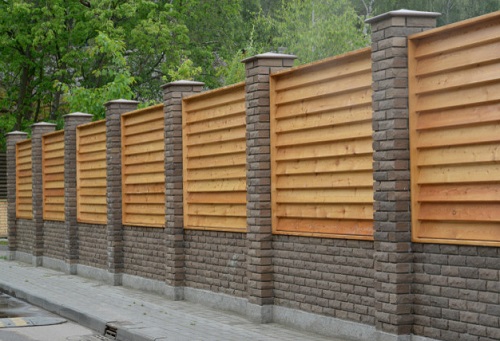 Brick Fence Ideas 6