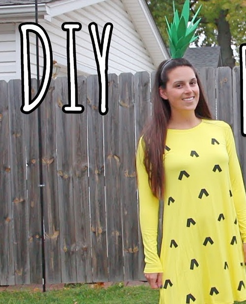 DIY Pineapple Costume 6