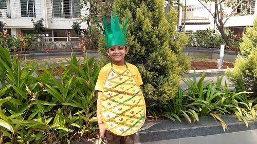 Paper Pineapple Outfit