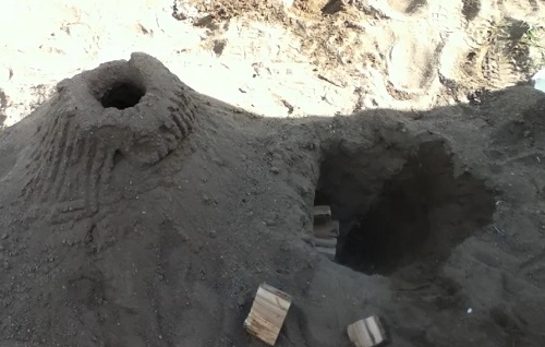 Sand Stove DIY
