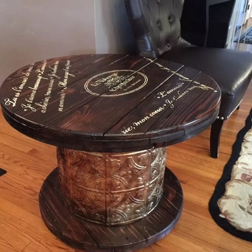 Wooden Spool Table Ideas 11