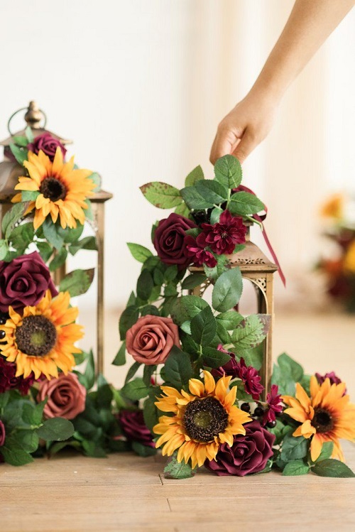 Sunflowers and Roses Ideas 10