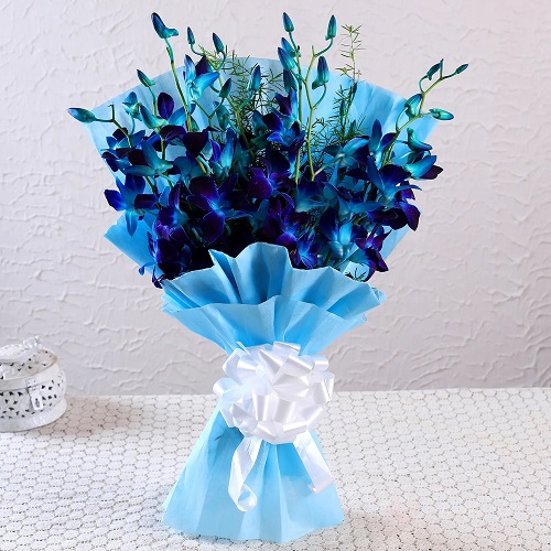 Blue Flower Arrangements 11