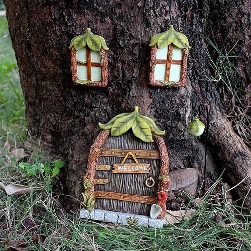 DIY Homemade Fairy Doors for Trees 5