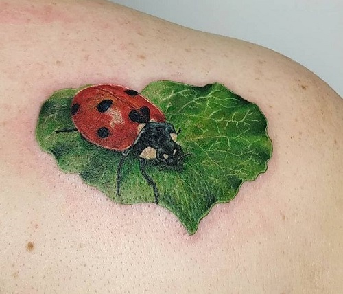 Ladybug Tattoo Design and Meaning 3