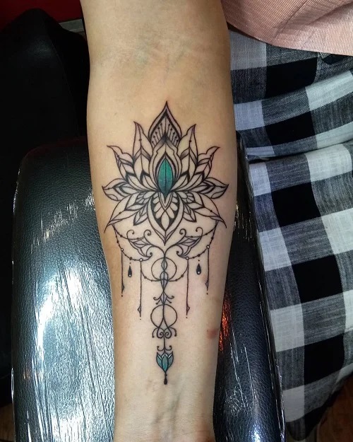Lotus Flower Tattoo 3