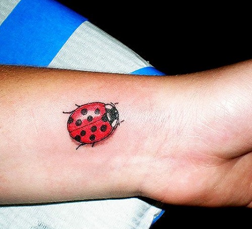 Ladybug Tattoo Design and Meaning 1