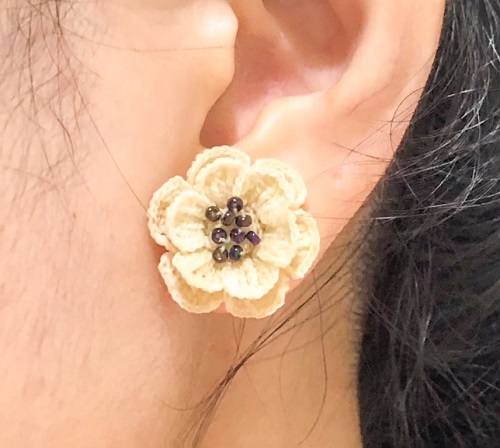 Big Flower Earring 5