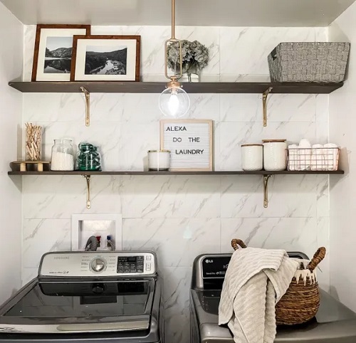 Laundry Room Accent Wall Ideas 11