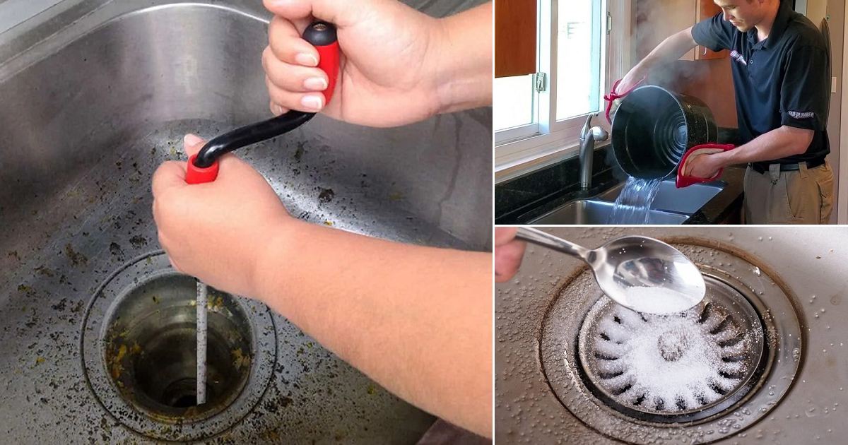 7 Best Ways to Unclog a Kitchen Sink - Hello Lidy