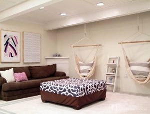 8 DIY Basement Ceiling Ideas on a Budget - Hello Lidy