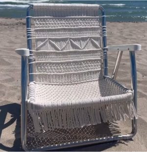 11 Macrame Chair Free Patterns - Hello Lidy