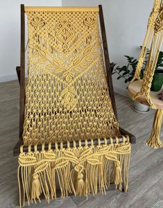 11 Macrame Chair Free Patterns - Hello Lidy