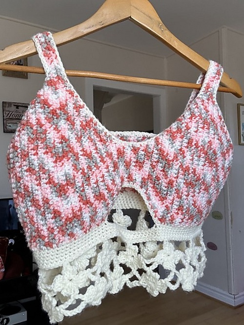 Crochet Floral Top Free Patterns