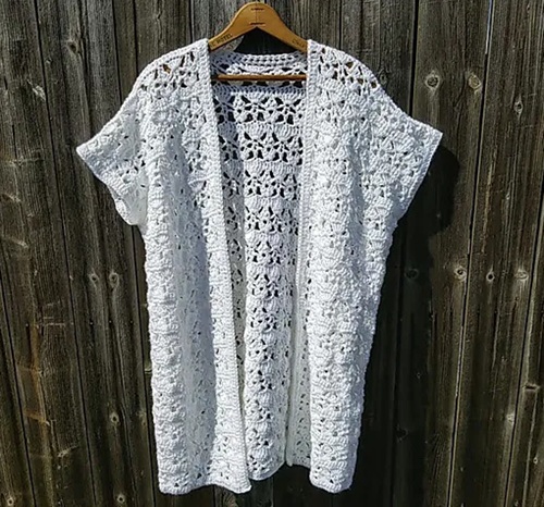 top Crochet Lightweight Kimono Free Patterns