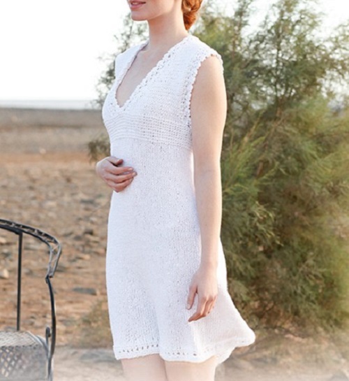 Knitted Wedding Dress Free Patterns 3