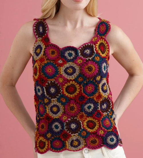 Crochet Circle Top Free Patterns 3