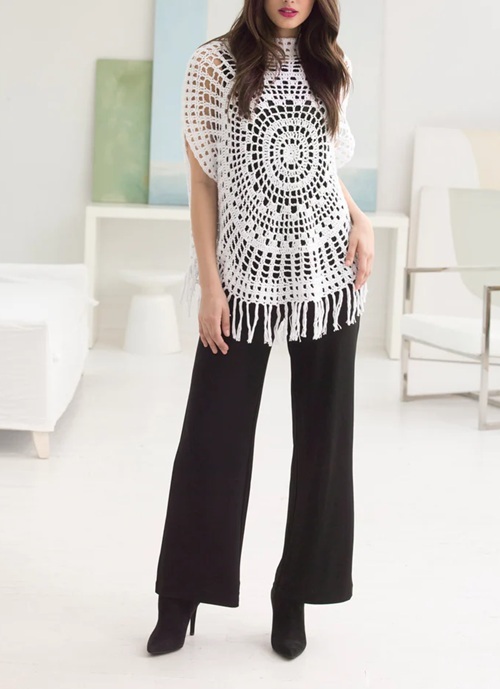 Crochet Circle Top Free Patterns