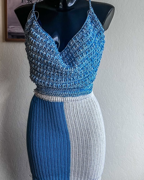 draped Dress