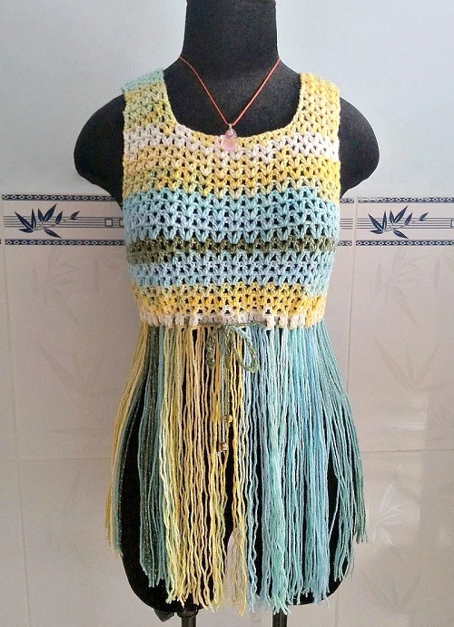 Festive Fringe Tank