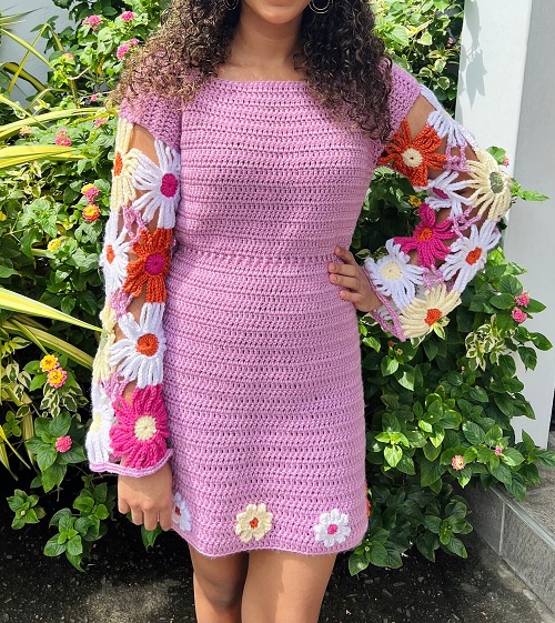 Crochet Daisy Daze Dress Pattern