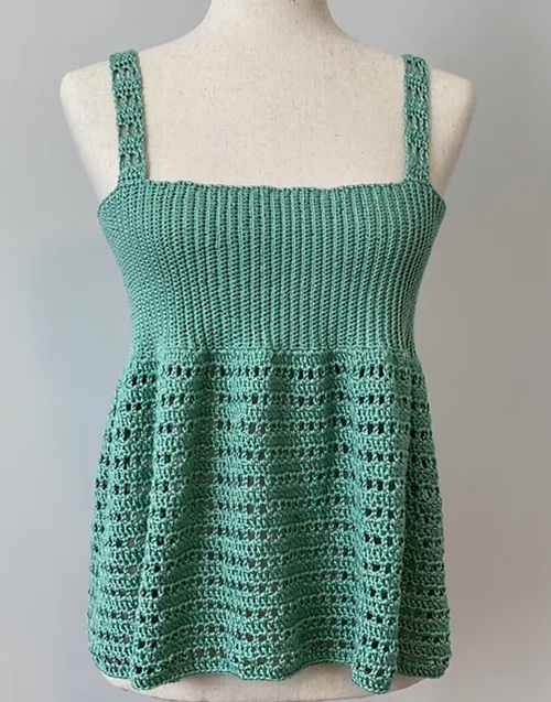 Regency Inspired Summer Crochet Top
