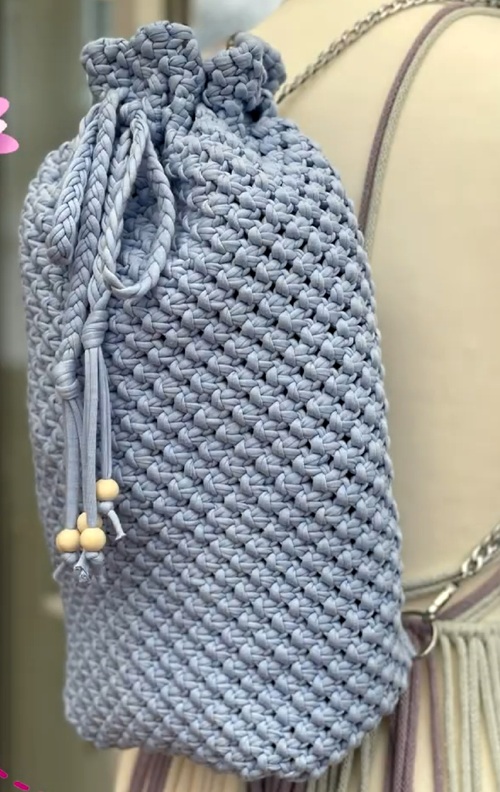 Macrame Backpack