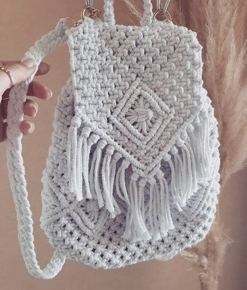 Macramé Backpack TUTORIAL
