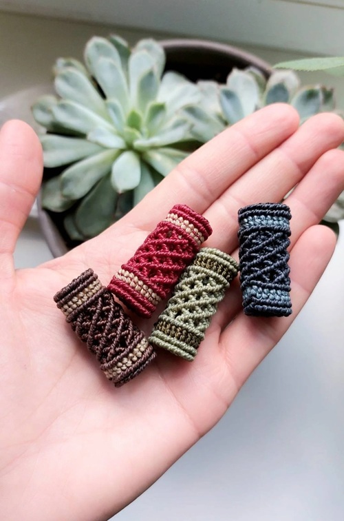 Dread Beads Macrame