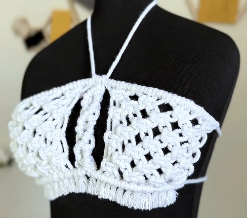 DIY Macrame Crop Top