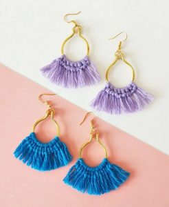 13 Macrame Earrings Free Patterns - Hello Lidy