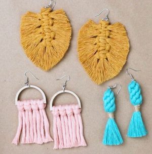 13 Macrame Earrings Free Patterns - Hello Lidy