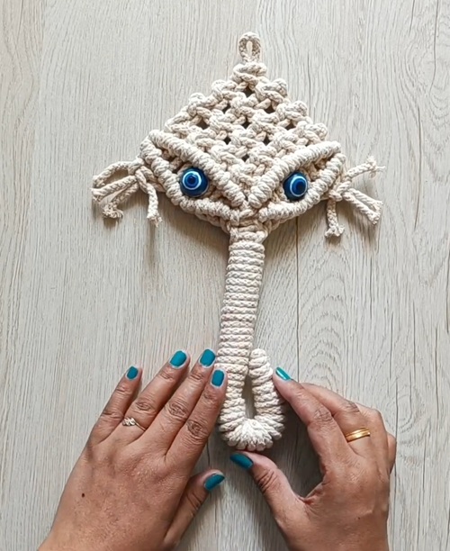 Macrame Elephant Wall