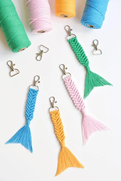 Make a Macrame Keychain