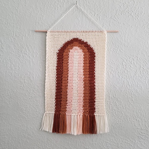 Boho Rainbow Wall Hanging