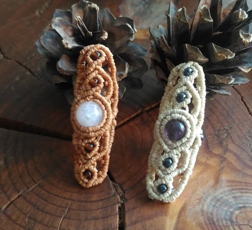Macrame dreadlock beads tutorial Dread Beads Macrame