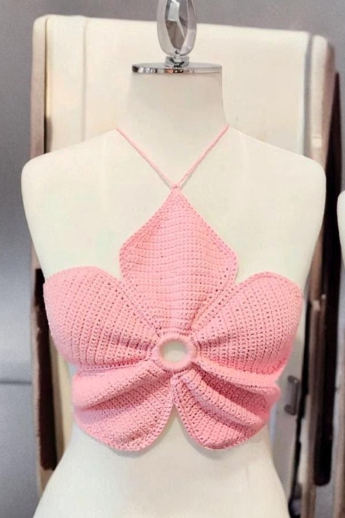 Stunning Crochet Floral Dress
