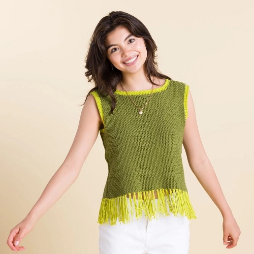 Side Fringed Top Pattern