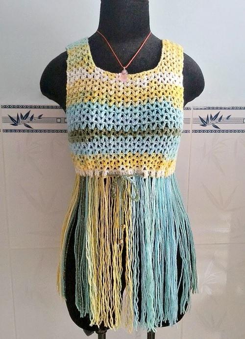 Festive Fringe Tank