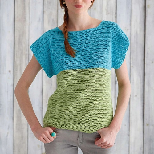 Colorblock Top