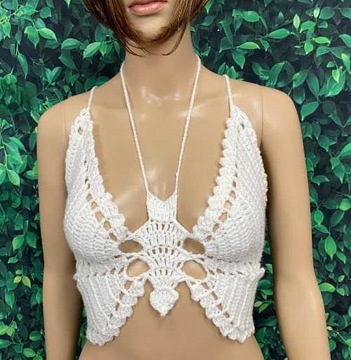 butterfly crop top