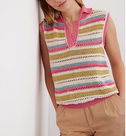 Crochet top from Setapura