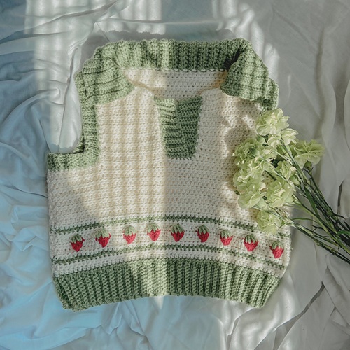 Everyday Crochet Sweater Vest Top