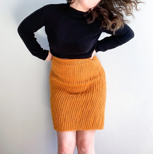 Crochet Pencil Skirt Free Patterns
