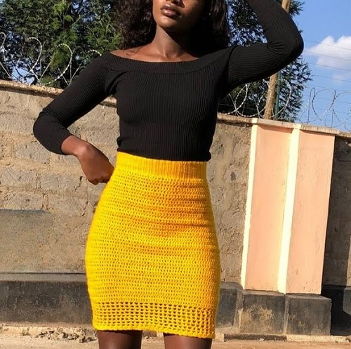 easy to make pencil skirt