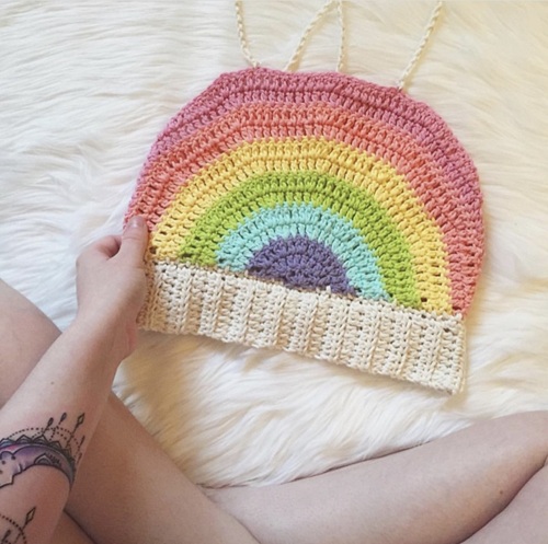 Rainbow Crop Top Pattern