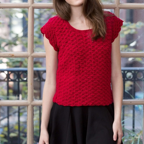 Crochet Shell Stitch Top Pattern
