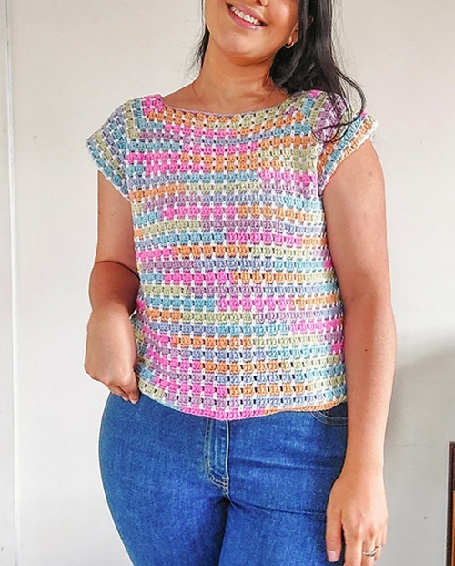 How to make a TWO round repeat summer top