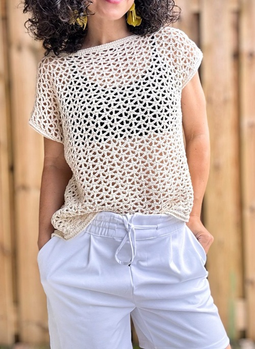 Lace Meadow Tee Pattern