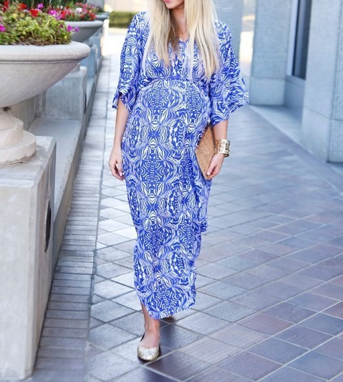 long kimono dress